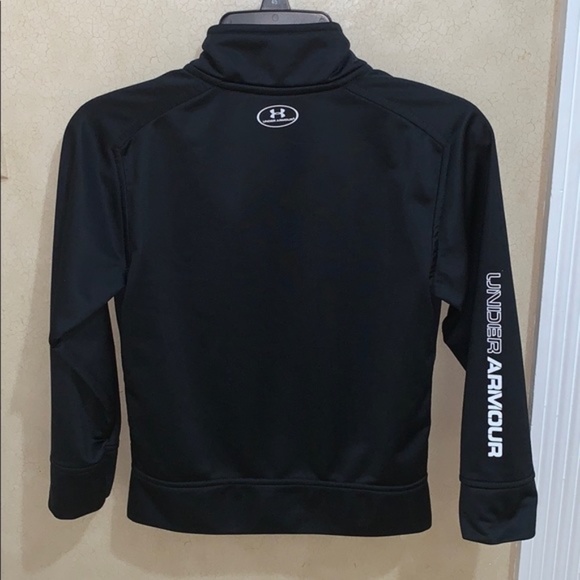 Under Armour Boys Size 5 Jacket Color Black - Picture 2 of 6